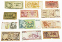 World - Small box banknotes world including Italy, Portugal, Turkey, Poland, Russia etc. - in total c. 130 pieces