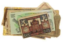 World - Small box banknotes world