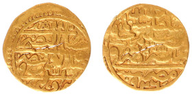 Arabian Empires - Ottoman Empire - Suleyman I (AH926-974 / AD1520-1566) - AV sultani AH926, Misr (Egypt) (A-1317; Fr.2) - Gold 3.33 g. - good VF
