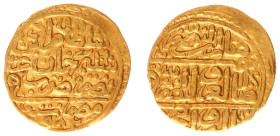 Arabian Empires - Ottoman Empire - Murad III (AH982-1003 / AD1574-1595) - AV sultani AH982, Misr (Egypt) (A-1332.1; Fr.4) - Gold 3.43 g. - XF