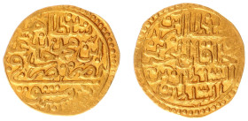 Arabian Empires - Ottoman Empire - Achmed (AH1012-1026 / AD1603-1617) - AV sultani AH1012, Damasq (Syria) (A-1347.1; Fr.6; KM21) - Gold 3.46 g. - attr...