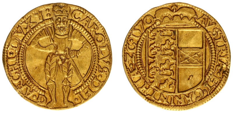 Austria - Empire - Erzherzog Karl (1564-1590) - Ducat 1570, Klagenfurt mint (Fr....