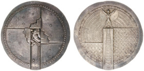 Austria - Medals & Tokens - 1975 - Medal 'Habenmensch/Seinmensch' by Helmut Zobl / Vienna Mint - silver 65 mm 56.88 g - XF - scarce