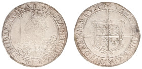 England - House of Tudor (1485-1603) - Elizabeth I (1558-1603) - Crown nd. - seventh issue, Tower mint, struck 1601-02, mint mark: 1 (S.2528, N.2012) ...