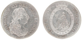 England - House of Hanover (1714-1901) - George III (1760-1820) - Bank of England - Dollar 1804 (KM Tn1, S.3768, Dav.101) - Obv: Laureate and draped b...