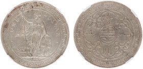 England - House of Saxe-Coburg-Gotha (1901-1910) - Edward VII (1901-1910) - Trade Dollar 1900-B (KM T5) - Obv: Standing Britannia / Rev: Oriental desi...