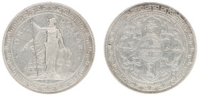 England - House of Saxe-Coburg-Gotha (1901-1910) - Edward VII (1901-1910) - Trade Dollar 1901 B (KM Tn5) - Obv: Standing Britannia / Rev: Oriental des...