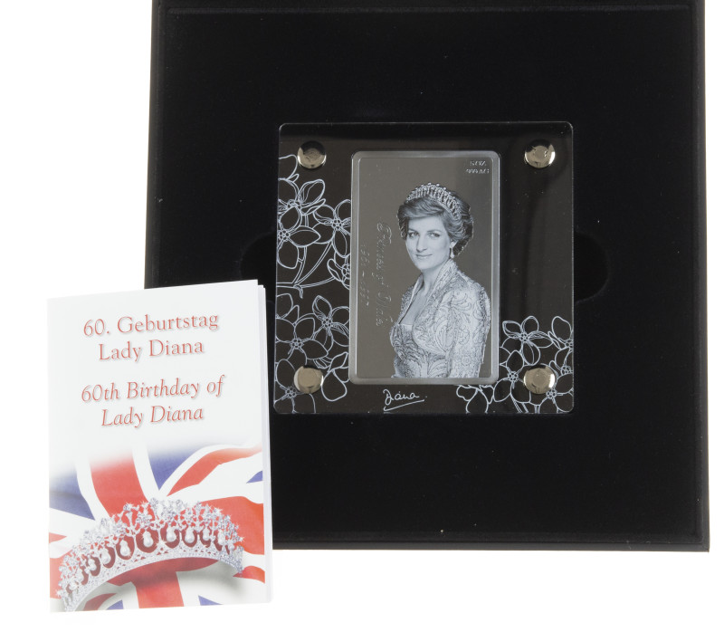 Niue - 10 Dollars 2021- 60th Birthday Lady Diana normal edition (KM--) - Obv: Ha...