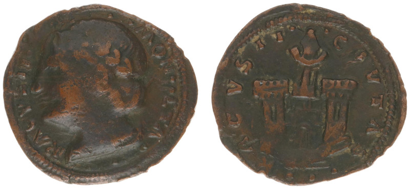 Ragusa - Republic (1358-1808) - AE Follaro nd., 4th type (Barac28) - Obv: Laurea...