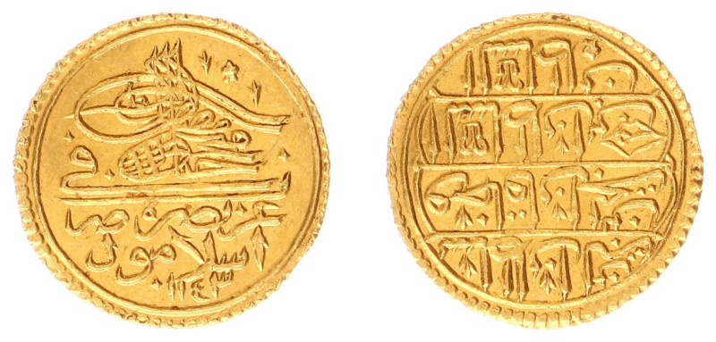 Turkey - Mahmud I (1730-1754) - Zeri Mahbub AH1143 (1730) mintmark mim (KM222) -...