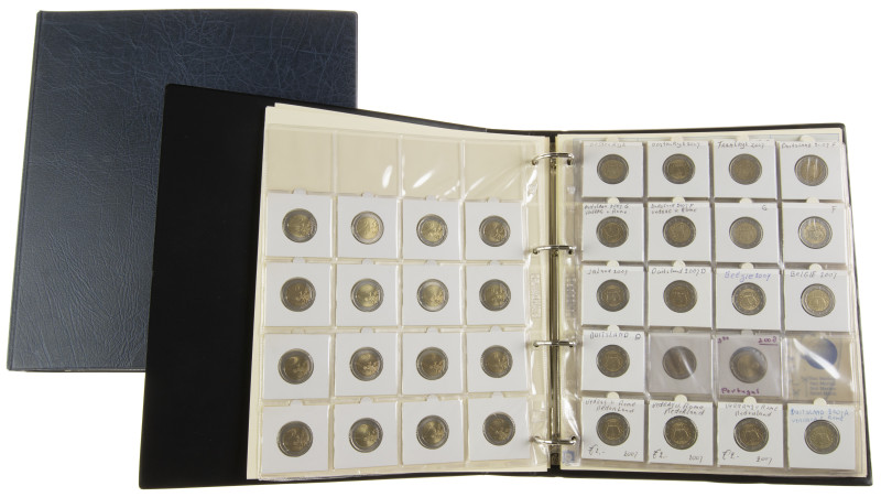 Euro's - 2 Albums Euro coins collected by date and country, lots of commemorativ...