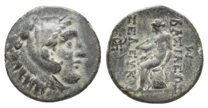 SELEUKID KINGDOM. Seleukos II Kallinikos (246-226 BC). Ae. 3.52 g. 17 mm.