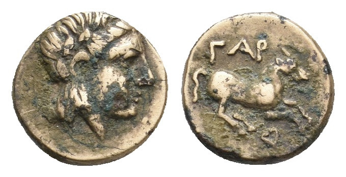 TROAS. Gargara. (Circa late 3rd -early 2nd century BC). Ae. 0.79 g. 9 mm.