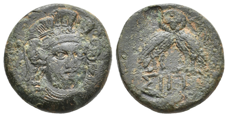 TROAS. Sigeion. (4th-3rd centuries BC). Ae. 7.72 g. 20.90 mm.