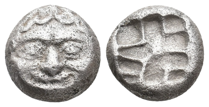 MYSIA. Parion. (5th century BC). AR Drachm. 3.66 g. 12.40 mm.