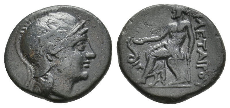 KINGS OF PERGAMON. Philetairos (281-263 BC). Ae. 2.88 g. 17.40 mm.