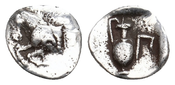 MYSIA. Prokonnesos. (Circa 450-425 BC). AR Hemiobol. 0.52 g. 10.60 mm.