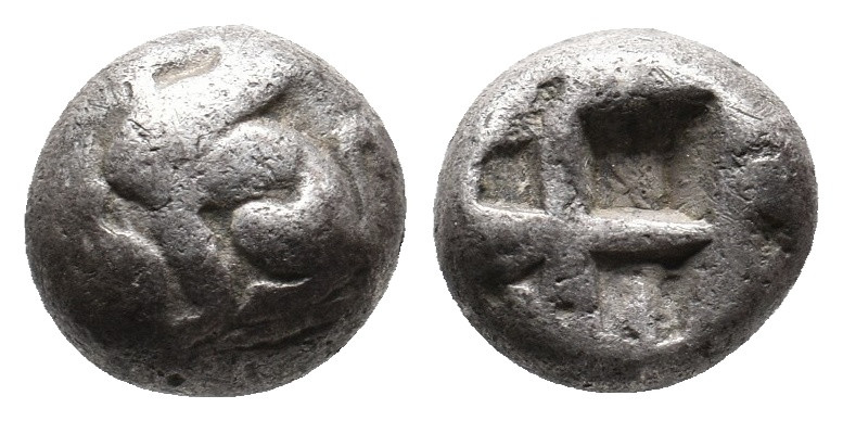 IONIA. Chios. (Circa 435-425 BC). AR Tetrobol. 1.96 g. 10.20 mm.