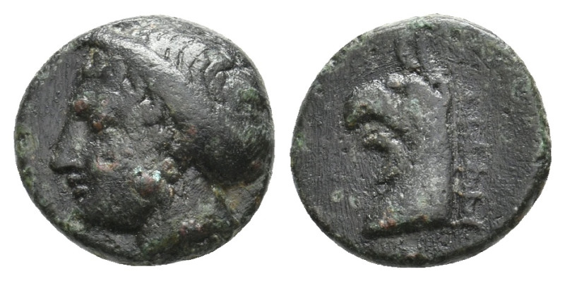 IONIA. Phokaia (Circa 300 BC). Ae. 1.96 g. 12.30 mm.