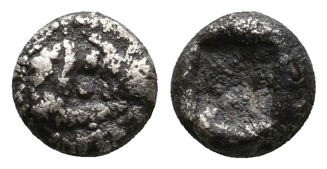 KINGS OF LYDIA. Sardes. Kroisos (Circa 564/53-550/39 BC). AR 1/12 Stater. 0.95 g...