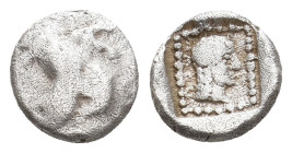 DYNASTS OF LYCIA. Uvug. (Circa 470-440 BC). AR Obol. 0.67 g. 9 mm.