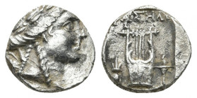 LYCIAN LEAGUE. Phaselis. (Circa 167-81 BC). AR Hemidrachm. 1.91 g. 12.10 mm.