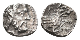 LYCAONIA. Laranda. (Circa 324-323 BC). AR Hemiobol. 0.46 g. 8.90 mm.