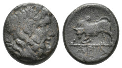 PISIDIA. Ariassos (Circa 1st Century BC). Ae. 4.43 g. 16.30 mm.
