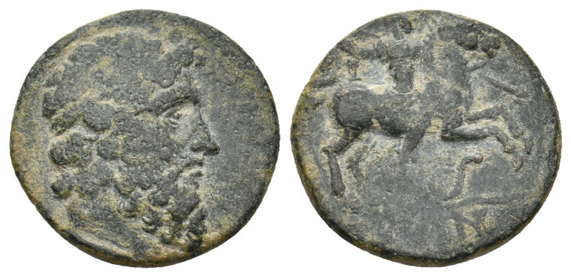 PISIDIA. Isinda. (2nd-1st centuries BC). Ae. 3.97 g. 18.80 mm.