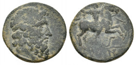 PISIDIA. Isinda. (2nd-1st centuries BC). Ae. 3.97 g. 18.80 mm.