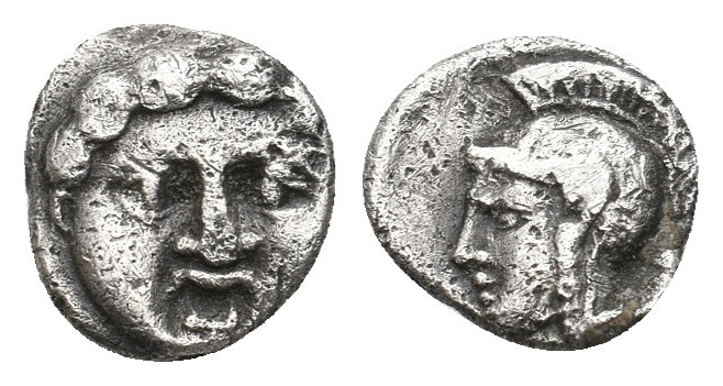 PISIDIA. Selge. (Circa 350-300 BC). AR Obol. 0.97 g. 9.60 mm.