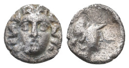 PISIDIA. Selge. (Circa 350-300 BC). AR Obol. 0.82 g. 10.15 mm.
