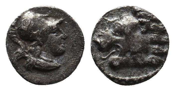 PISIDIA. Selge. (Circa 350-300 BC). AR Obol. 0.62 g. 9 mm.