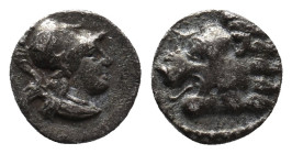 PISIDIA. Selge. (Circa 350-300 BC). AR Obol. 0.62 g. 9 mm.