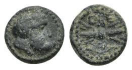PISIDIA. Selge. (2nd-1st centuries BC). Ae. 2.67 g. 13 mm.