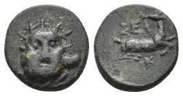 PISIDIA. Selge. (2nd-1st century BC). Ae. 2.75 g. 14 mm.