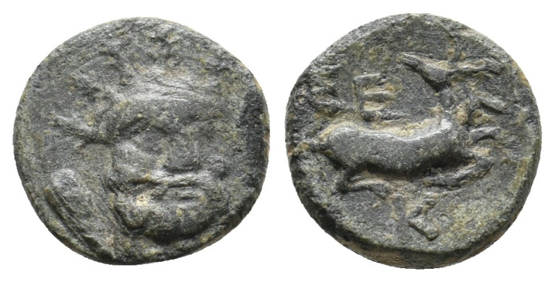 PISIDIA. Selge. (2nd-1st century BC). Ae. 2.09 g. 12.50 mm.