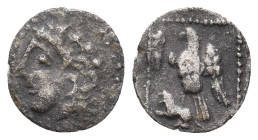 CILICIA.Uncertain. (Circa 400 BC). AR Hemiobol. 0.58 g. 10.90 mm.
