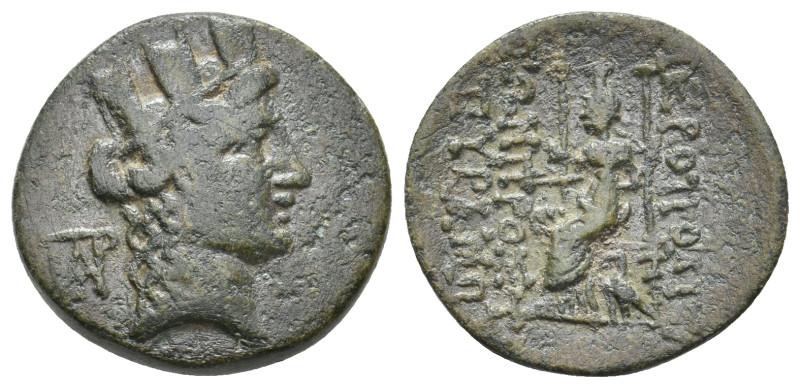 CILICIA. Hierapolis-Castabala. (2nd-1st centuries BC). Ae. 6.16 g. 21 mm.