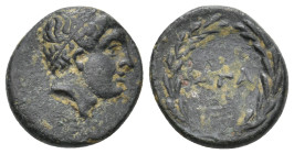THRACE. Black Sea Area. Agathopolis . (Circa 300 BC). Ae. 4.15 g. 17.20 mm.