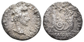AUGUSTUS, 27 BC-AD 14. AR, Denarius. Lugdunum. 3.11 g. 18.80 mm.