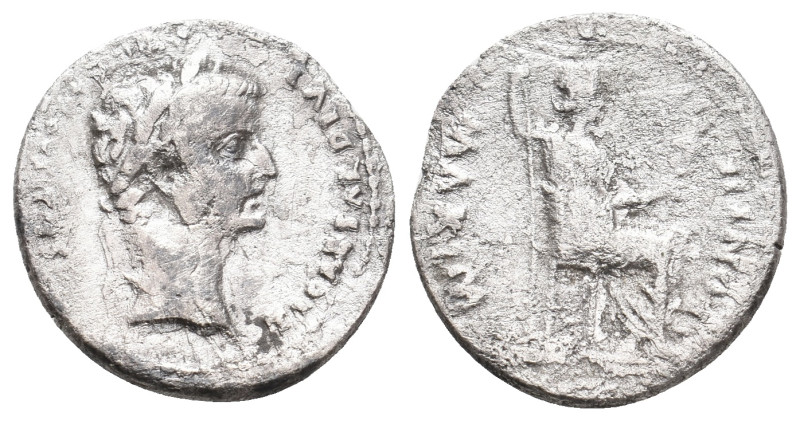 TIBERIUS, 14-37 AD. AR, Denarius, "Tribute Penny" type (18-35). Lugdunum (Lyon)....