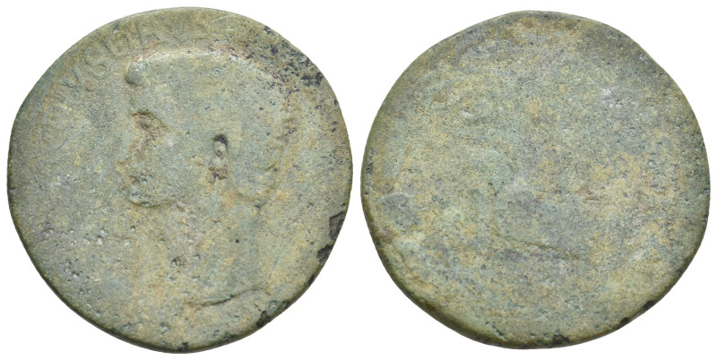 CLAUDIUS (?), 41-54 AD. AE, Dupondius. Rome. 17.99 g. 33.40 mm.