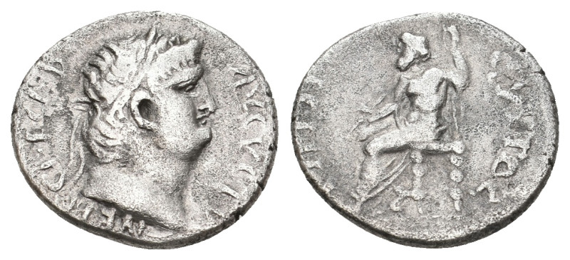 NERO, 54-68 AD. AR, Denarius. Rome. 2.97 g. 17.50 mm.