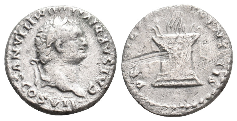 DOMITIAN, 81-96 AD. AR, Denarius. Rome. 2.85 g. 17.20 mm.