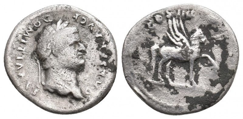 DOMITIAN, 81-96 AD. AR, Denarius. Rome. 2.95 g. 19.90 mm.