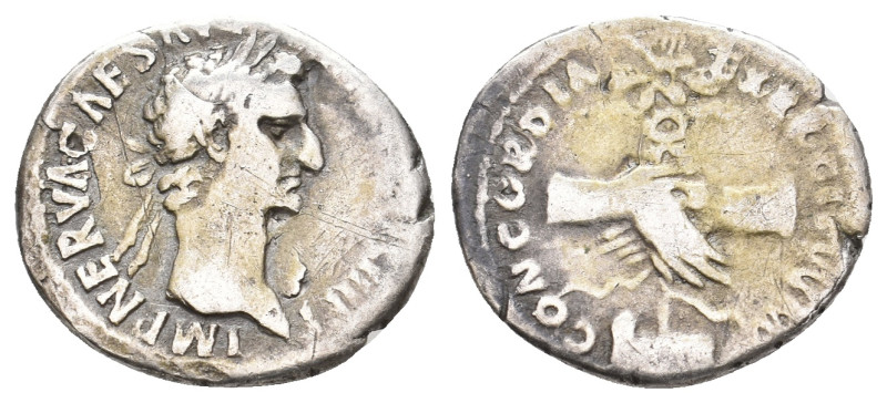 NERVA, 96-98 AD. AR, Denarius. Rome. 2.60 g. 17.90 mm.