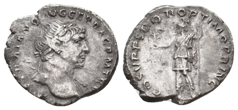 TRAJAN, 98-117 AD. AR, Denarius. Rome. 2.96 g. 19.20 mm.