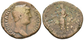 HADRIAN, 117-138 AD. AE, Sestertius. Rome. 21 g. 31.80 mm.