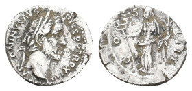 ANTONINUS PIUS, 138-161 AD. AR, Denarius. Rome. 3.07 g. 18.20 mm.